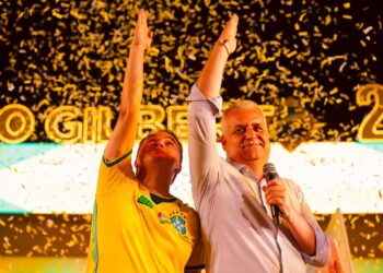 Efraim destaca retirada de presídios de Mangabeira e recebe apoio de Alfredo Gaspar durante lançamento de campanha de Cabo Gilberto