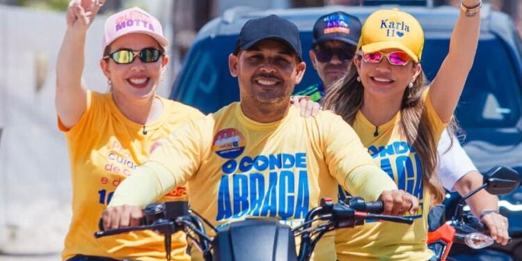 Com adesivaços e arrastões, Olívia Motta fortalece candidatura do Litoral ao Sertão da Paraíba